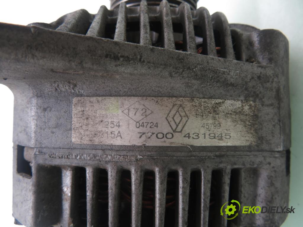 VOLVO S40 I (VS) SEDAN 2000 70,00 1.9 DI - D 4192 T2 1870,00 Alternátor 7700431945 (Alternátor)