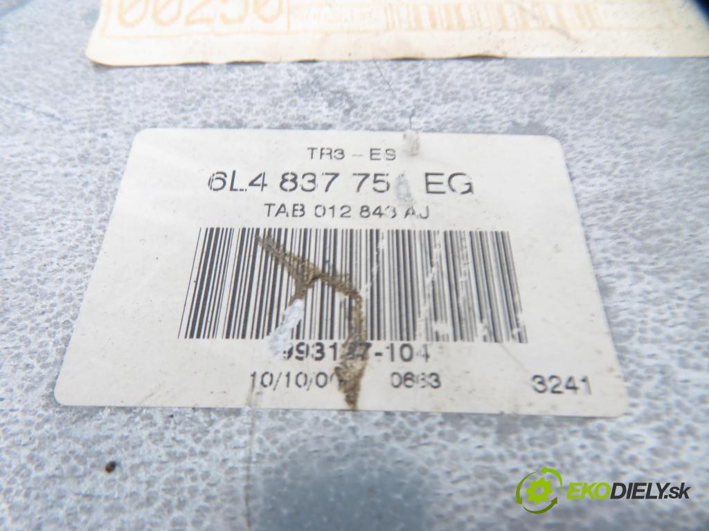 SEAT IBIZA III (6L1) HB 2004 47,00 1.9 SDI - ASY 1896,00 Mechanizmus okien 6L4837751EG ; 104379101 ; 6L4837755T