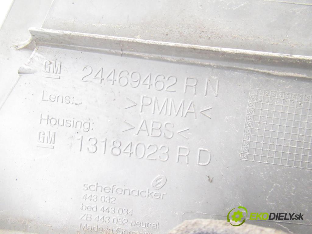 OPEL VECTRA C Kombi (Z02) KOMBI 2006 110,00 1.9 CDTI - Z 19 DTH 1910,00 Svetlo ľavé zadné 24469462RN ; 13184023RD ; 13184023