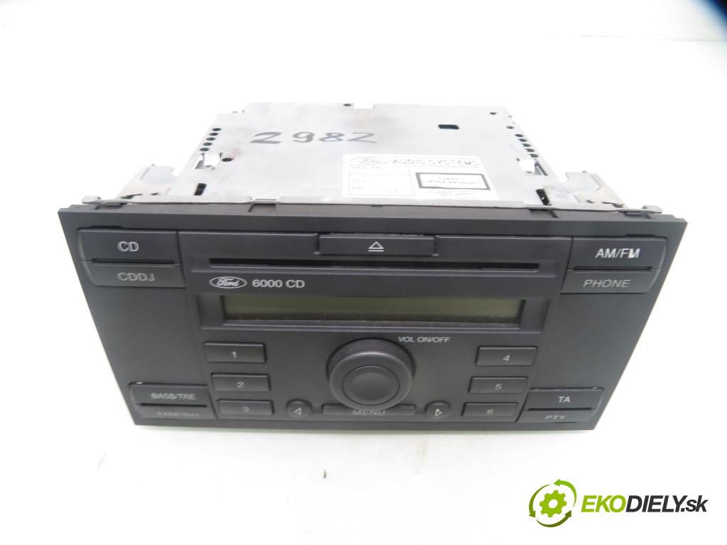 FORD C-MAX (DM2) MINIVAN 2004 80,00 1.6 TDCi - G8DD 1560,00 RADIO CD 3M5T18C815BF