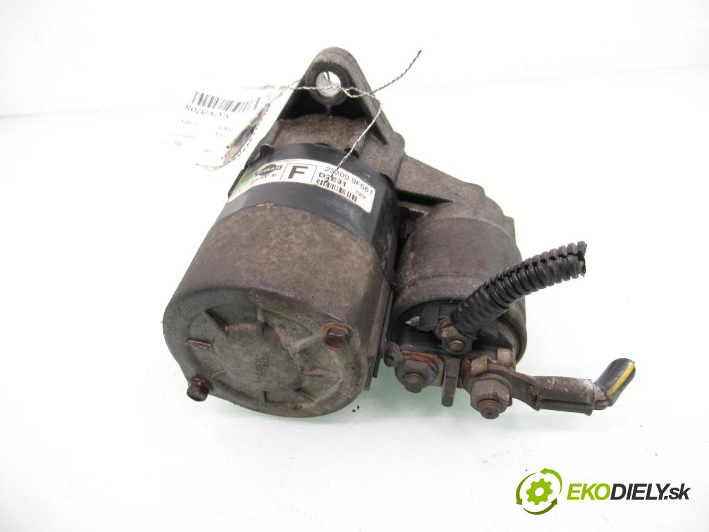 NISSAN ALMERA II (N16) HB 2003 77,00 1.5 - GA15DE 1498,00 Štartér 233009F661 (Štartér)