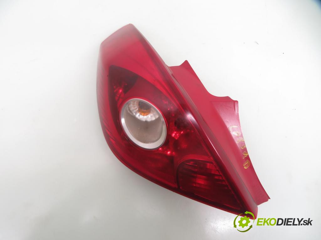 OPEL CORSA D (S07) HB 2006 66,00 1.4 - Z 14 XEP 1364,00 Svetlo ľavé zadné 13186350 ; 89038960A ; 368158932