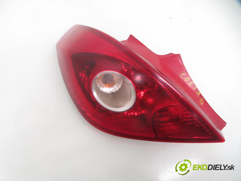 OPEL CORSA D (S07) HB 2006 66,00 1.4 - Z 14 XEP 1364,00 Svetlo ľavé zadné 13186350 ; 89038960A ; 368158932