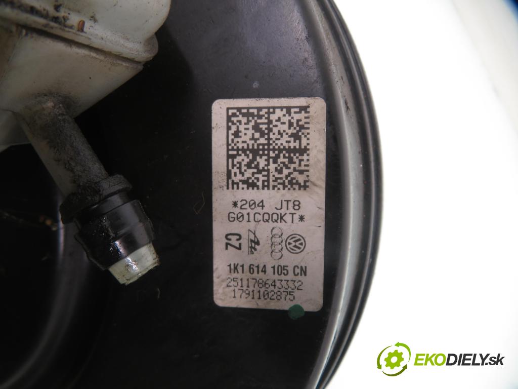 VW GOLF VI (5K1) HB 2011 155,00 2.0 GTi - CCZB 1984,00 Posilovač 1K1614105CN (Servočerpadlo)