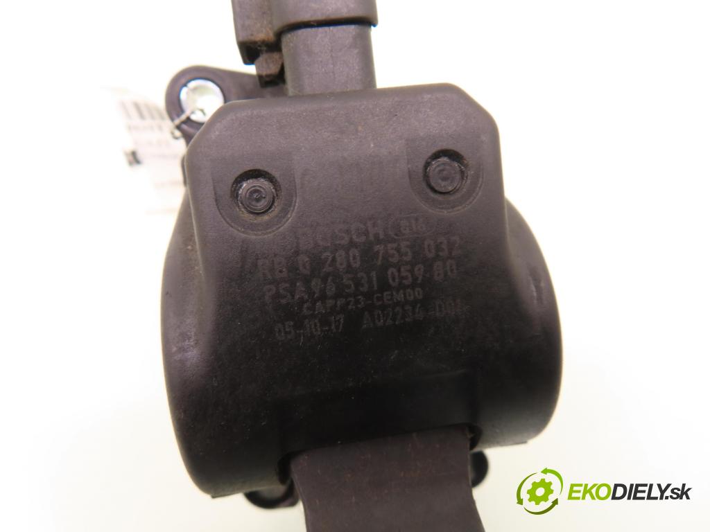 CITROEN XSARA PICASSO (N68) MINIVAN 2005 80,00 1.6 HDi - 9HZ (DV6TED4) 1560,00 potenciometr plynového pedálu 0280755032 ; 9653105980 (Potenciometr plynového pedálu)