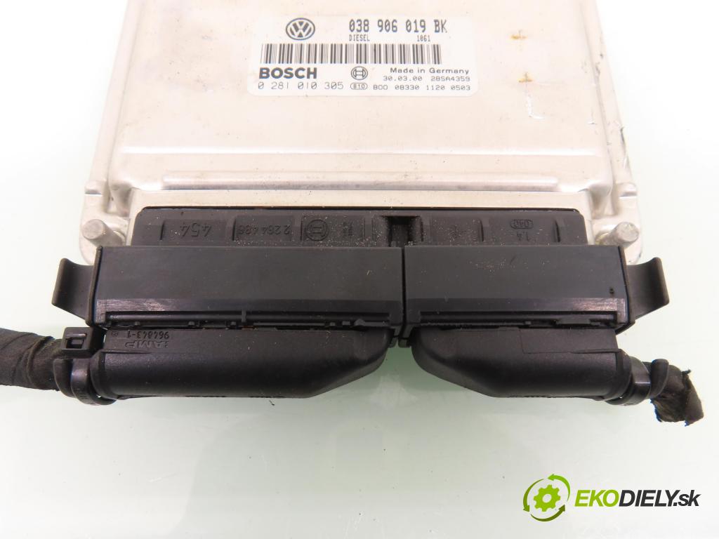 VW PASSAT B5 Variant (3B5) KOMBI 1997 74,00 1.9 TDI - AVB 1896,00 Riadiaca jednotka Motor 038906019BK ; 0281010305