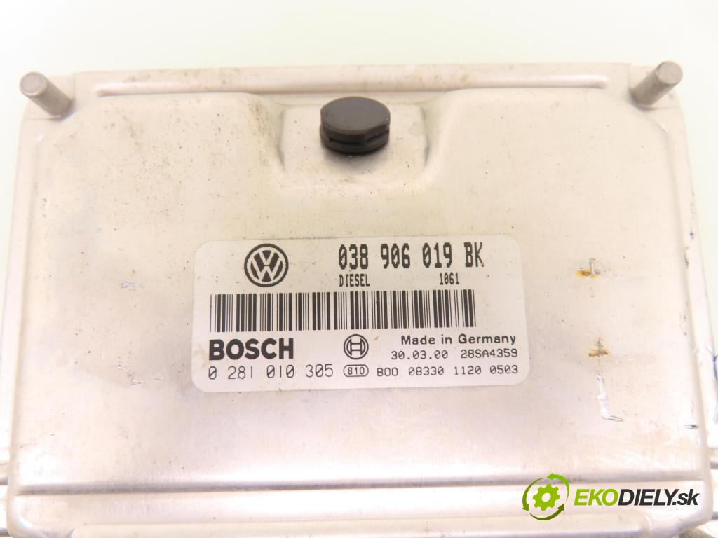 VW PASSAT B5 Variant (3B5) KOMBI 1997 74,00 1.9 TDI - AVB 1896,00 Riadiaca jednotka Motor 038906019BK ; 0281010305