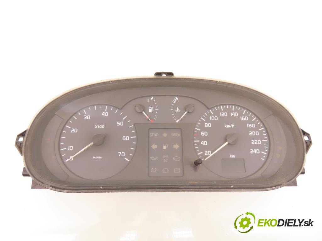 RENAULT SCENIC I (JA0/1_) MINIVAN 2003 75,00 1.9 dCi 102 - F9Q 732 1870,00 Prístrojovka elektrický 8200071820