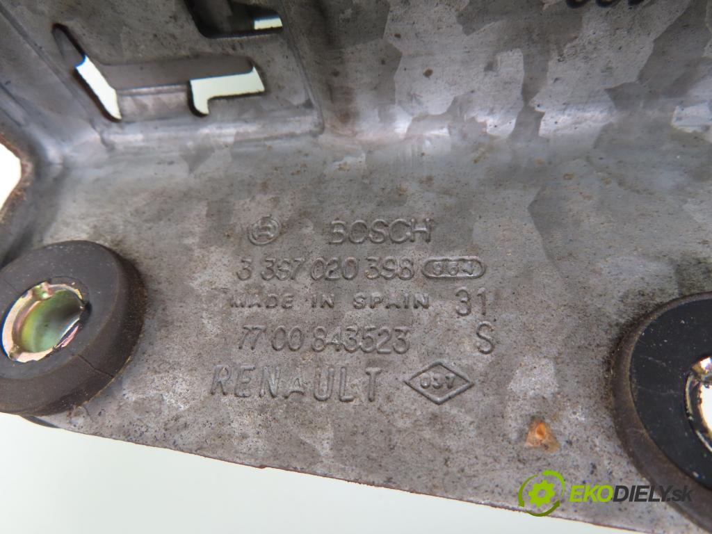 RENAULT SCENIC I (JA0/1_) MINIVAN 2000 75,00 1.9 dCi 102 - F9Q 732 1870,00 MECHANISMUS/ motorek stěračů 0390241352 ; 7700843523 ; 3397020398