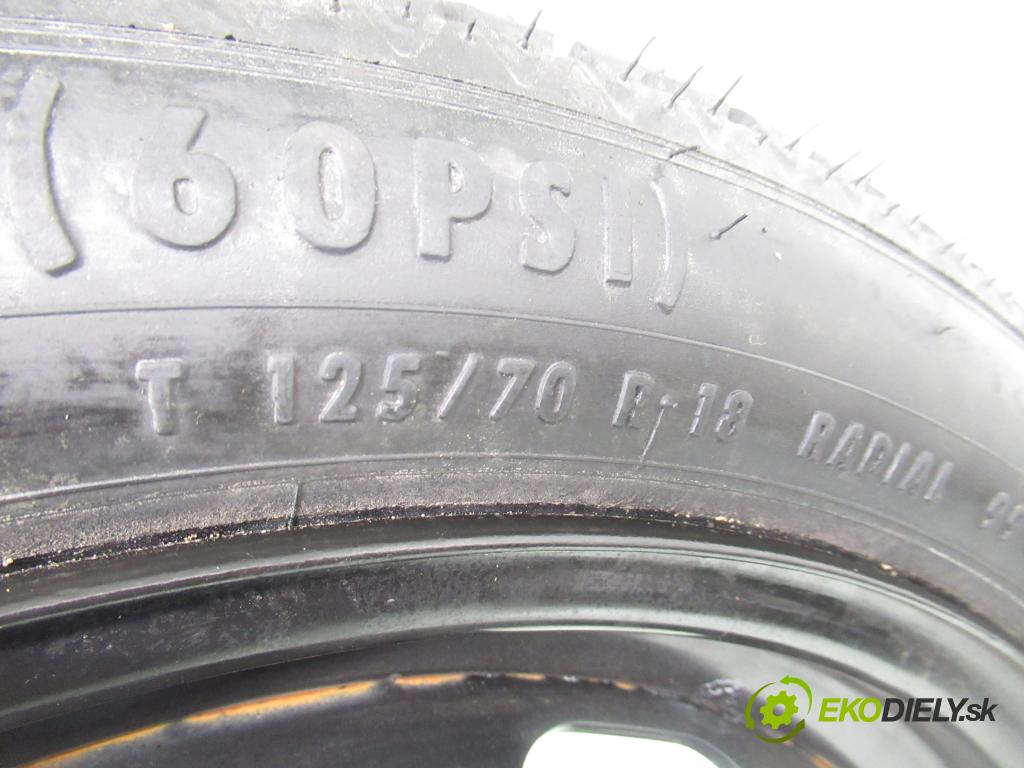 VW GOLF VI (5K1) HB 2011 155,00 2.0 GTi - CCZB 1984,00 Koleso dojazdové 1K0601027B