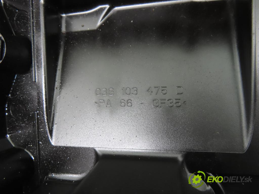 VW PASSAT B6 Variant (3C5) KOMBI 2005 103,00 2.0 TDI 16V - BKP 1968,00 Kryt Ventilov 03G103469M ; 03G103475D