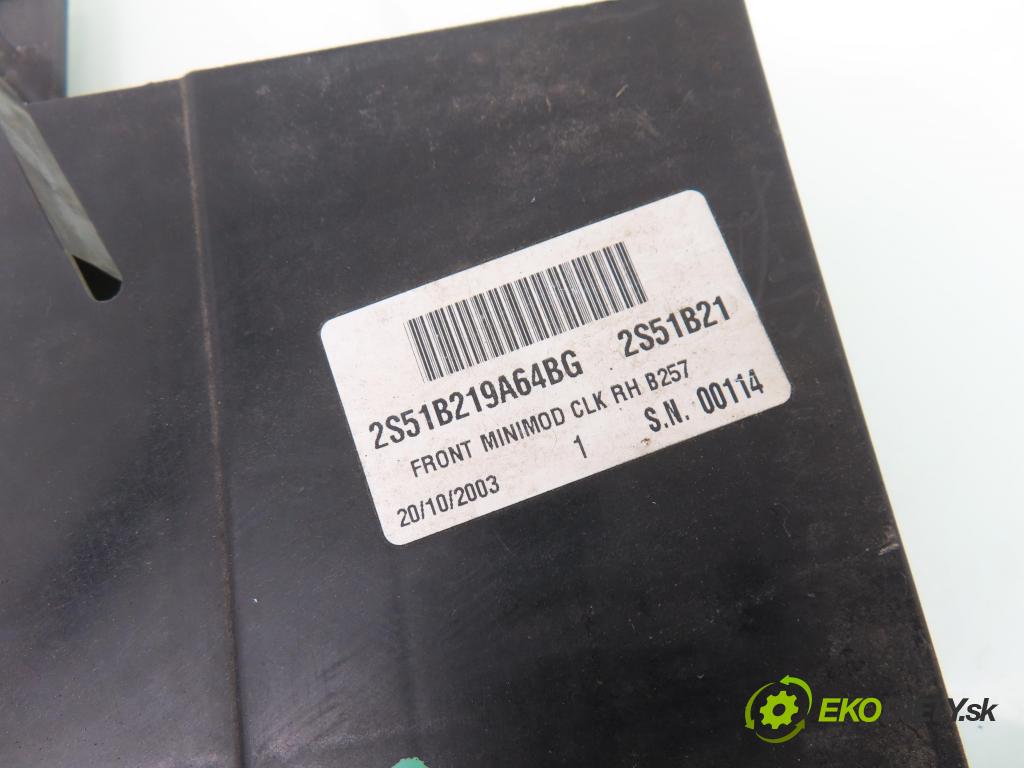 FORD FIESTA V (JH_, JD_) HB 2003 50,00 1.4 TDCi 8V 68 - F6JA 1399,00 zámok 2S51B219A64BG