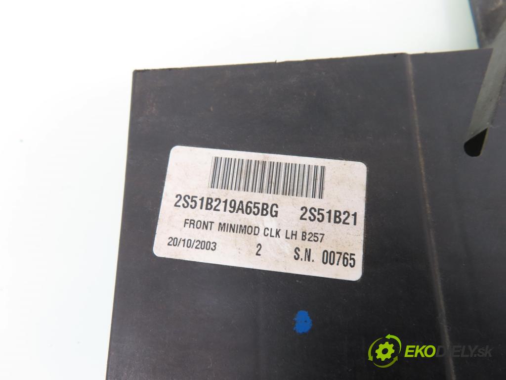 FORD FIESTA V (JH_, JD_) HB 2003 50,00 1.4 TDCi 8V 68 - F6JA 1399,00 zámok 2S51B219A65BG