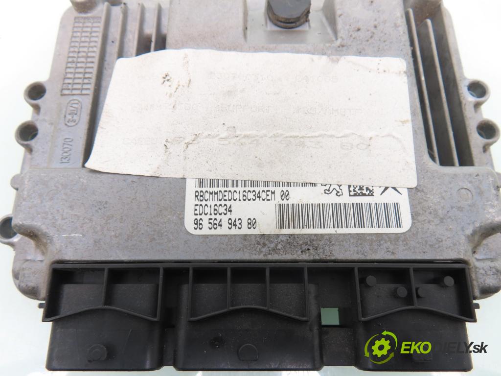 CITROEN C4 I (LC_) HB 2004 80,00 1.6 HDi 109 - 9HZ (DV6TED4) 1560,00 Riadiaca jednotka Motor 0281011630 ; 9656494380