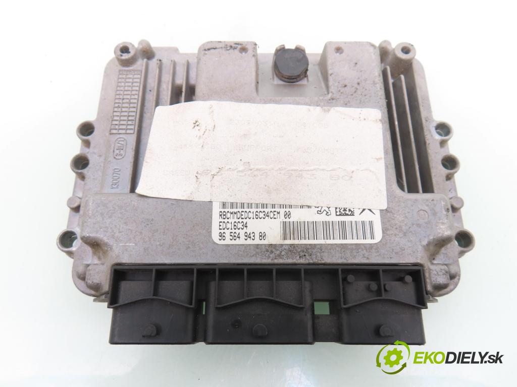 CITROEN C4 I (LC_) HB 2004 80,00 1.6 HDi 109 - 9HZ (DV6TED4) 1560,00 Riadiaca jednotka Motor 0281011630 ; 9656494380