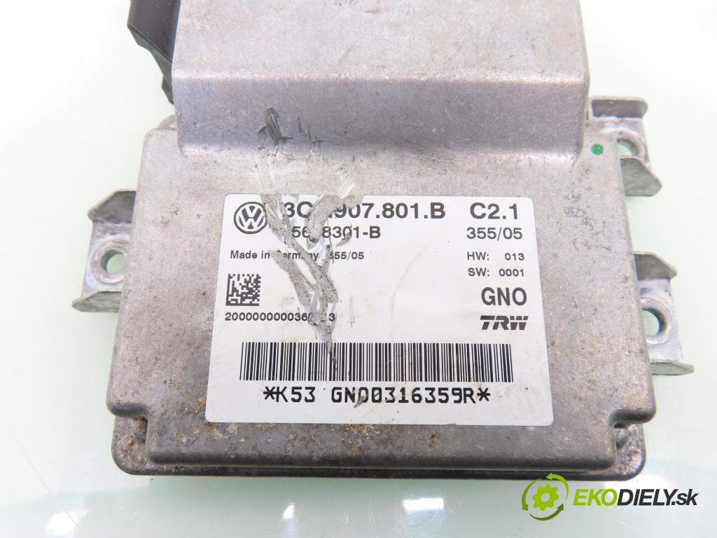 VW PASSAT B6 Variant (3C5) KOMBI 2005 103,00 2.0 TDI 16V - BKP 1968,00 Riadiaca jednotka brzdy MANUÁLNY: 3C0907801B