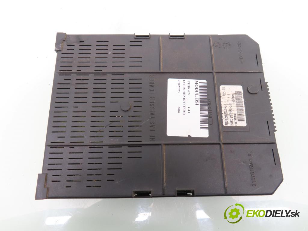 CITROEN C4 I (LC_) HB 2004 80,00 1.6 HDi 109 - 9HZ (DV6TED4) 1560,00 MODUL BSI 9656530580