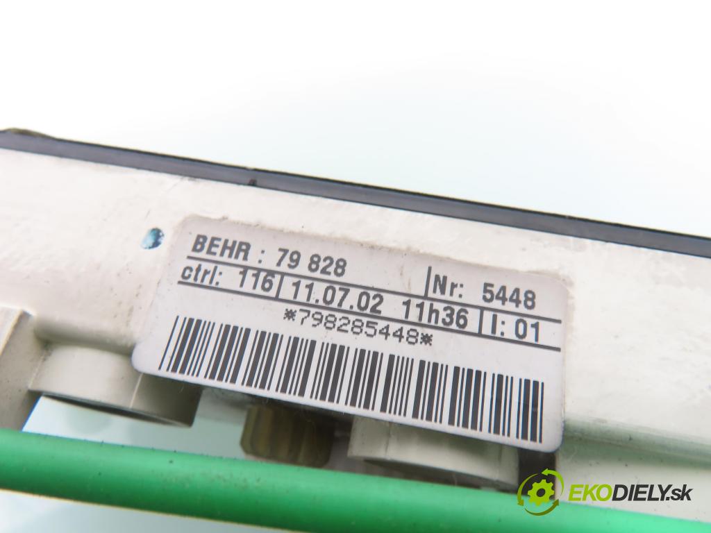 RENAULT KANGOO (KC0/1_) KOMBIVAN 2002 40,00 D 55 1.9 (KC0D) - F8Q 662 1870,00 Panel kúrenia 79828
