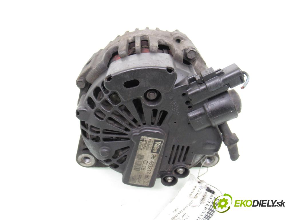 CITROEN C5 I Break (DE_) KOMBI 2004 80,00 2.0 HDi 8V 109 - RHZ 1997,00 Alternátor 9646321780 (Alternátor)