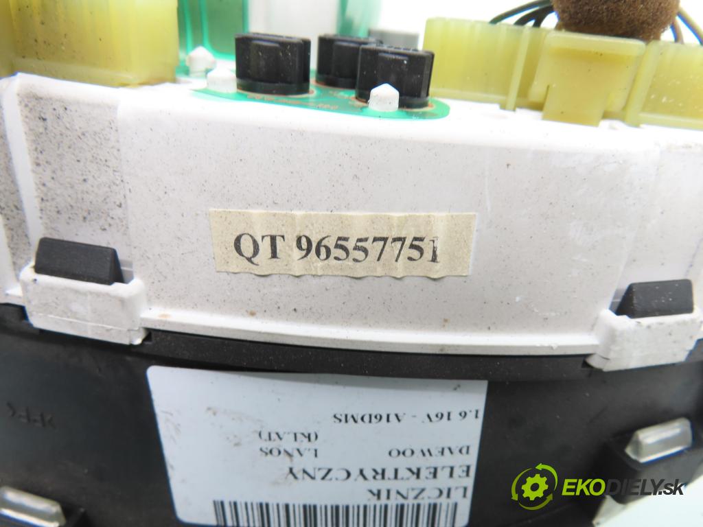 DAEWOO LANOS (KLAT) HB 2001 78,00 1.6 16V - A16DMS 1598,00 Prístrojovka elektrický 96557751