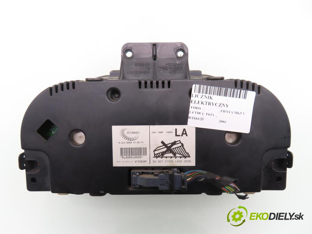 FORD FIESTA V (JH_, JD_) HB 2003 50,00 1.4 TDCi 8V 68 - F6JA 1399,00 Prístrojovka elektrický 4S6F10849LA