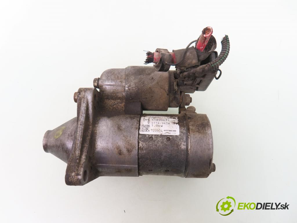 FIAT PANDA Van (169_) VAN 2006 40,00 1.1 - 187 A1.000 1108,00 Štartér 51890631 (Štartér)