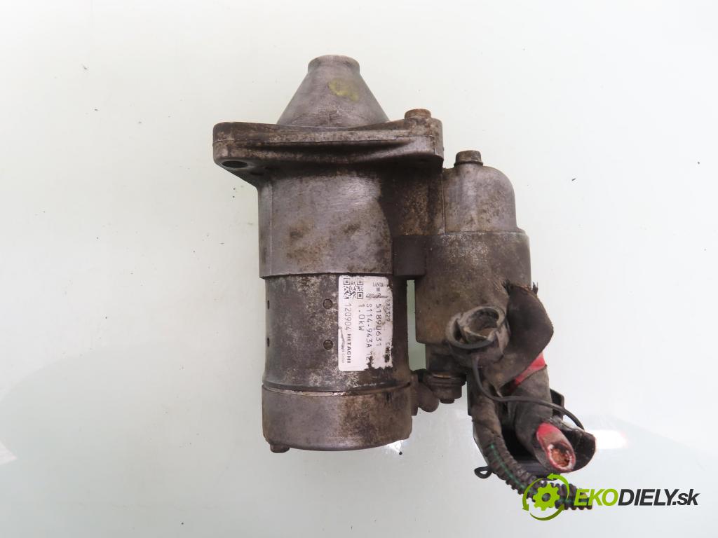 FIAT PANDA Van (169_) VAN 2006 40,00 1.1 - 187 A1.000 1108,00 Štartér 51890631 (Štartér)