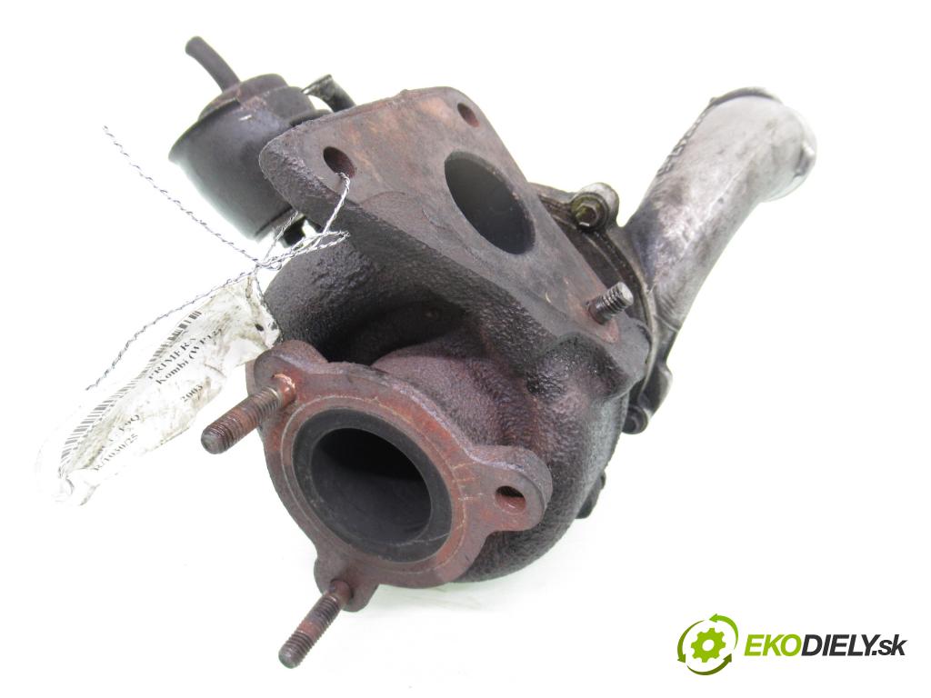 NISSAN PRIMERA Kombi (WP12) KOMBI 2003 88,00 1.9 dCi 120 - F9Q 1870,00 Turbodúchadlo 8200332125 (Turbodúchadlo (kompletné))