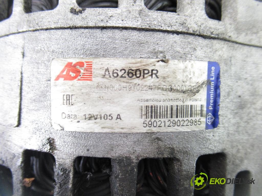 OPEL SIGNUM HB 2005 110,00 1.9 CDTI 150 1910,00 Alternátor A6260PR (Alternátor)