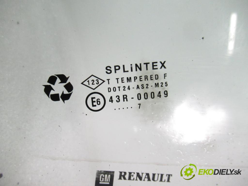 RENAULT TRAFIC II Skrzynia (FL) FURGON 2007 84,00 2.0 dCi 115 - M9R 780 1995,00 okno TROJÚHELNÍK PP