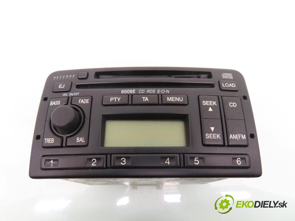 FORD FOCUS (DAW, DBW) HB 2002 74,00 1.6 16V 100 - FYDA 1596,00 RADIO CD 1S7F18C815AE ; CD6006E