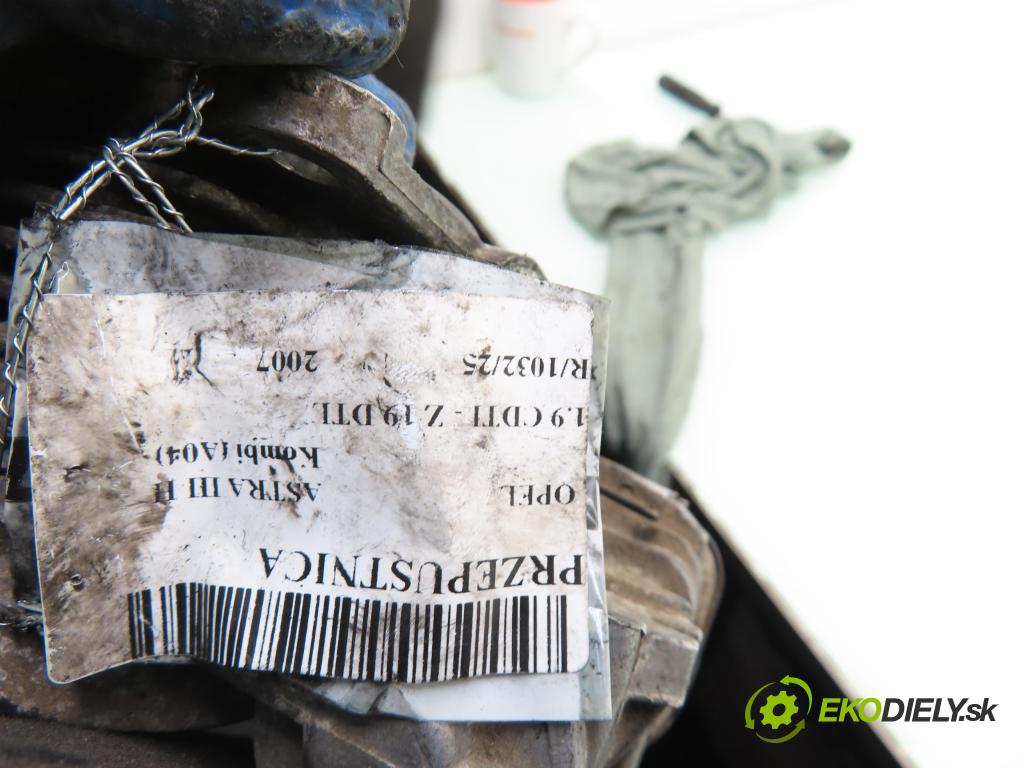 OPEL ASTRA H Kombi (A04) KOMBI 2007 74,00 1.9 CDTI - Z 19 DTL 1910,00 Škrtiaca klapka 48CPD1 (Škrtiaca klapka)