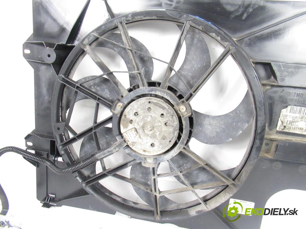 VW TRANSPORTER V Skrzynia (7HA, 7HH, 7EA, 7EH) FURGON 2007 75,00 1.9 TDI - BRS 1896,00 Ventilátor chladič vody 0130303916 ; 7H0121207 ; 7H0959455A