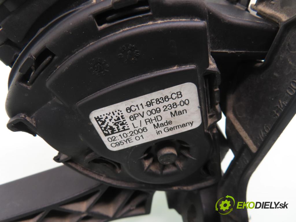 FORD TRANSIT Furgon (FA_ _) FURGON 2006 63,00 2.2 TDCi - P8FA 2198,00 Potenciometer plynu 6C119F836CB ; 6PV00923800 (Potenciometer plynového pedálu)