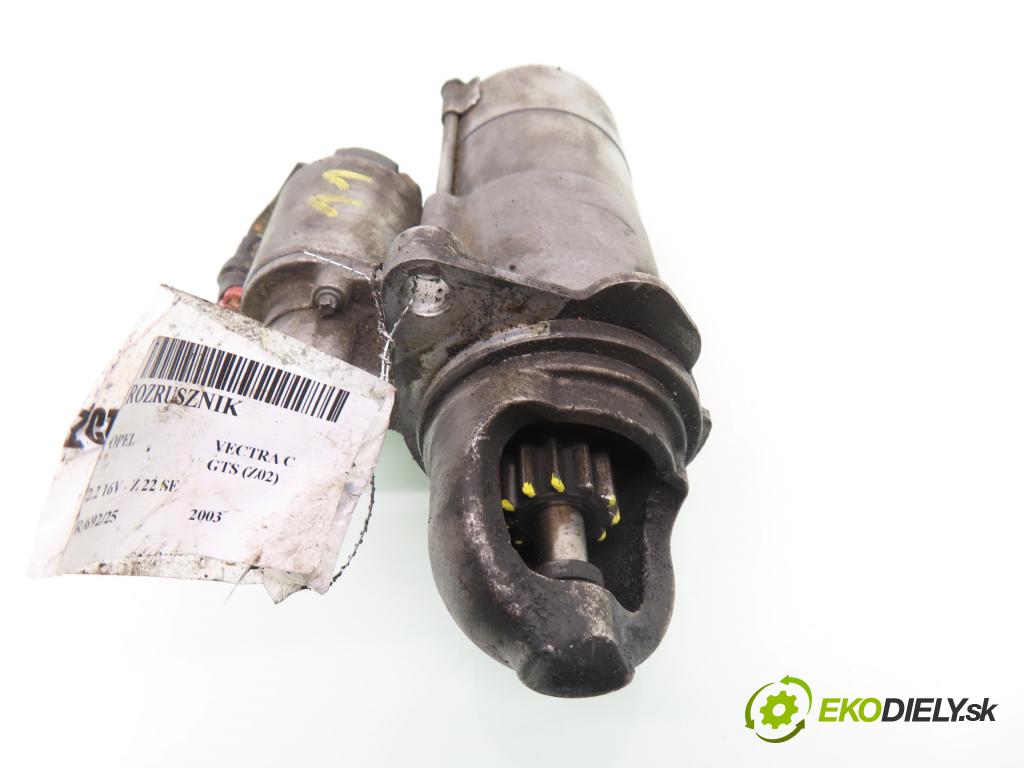 OPEL VECTRA C GTS (Z02) LIFTBACK 2003 108,00 2.2 16V - Z 22 SE 2198,00 startér  (Startér)
