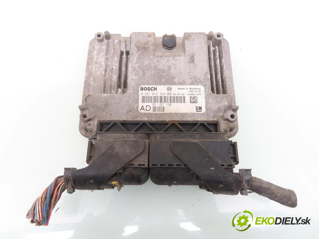 OPEL SIGNUM HB 2005 110,00 1.9 CDTI 150 1910,00 Riadiaca jednotka Motor 0281012534 ; 55197150