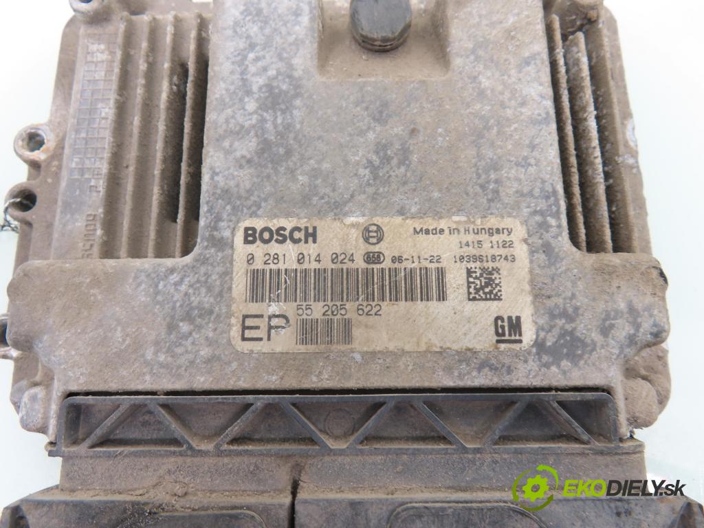 OPEL ASTRA H Kombi (A04) KOMBI 2007 74,00 1.9 CDTI - Z 19 DTL 1910,00 Riadiaca jednotka Motor 0281014024 ; 55205622