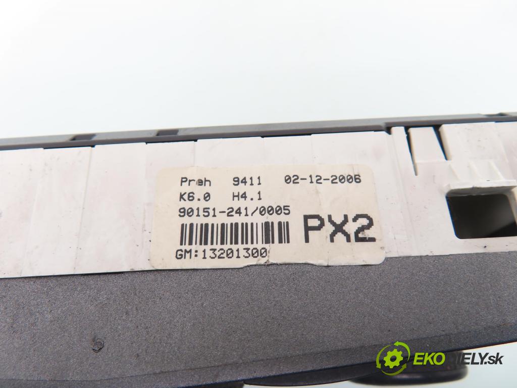 OPEL ASTRA H Kombi (A04) KOMBI 2007 74,00 1.9 CDTI - Z 19 DTL 1910,00 Panel kúrenia KLIMATIZACE: 13201300