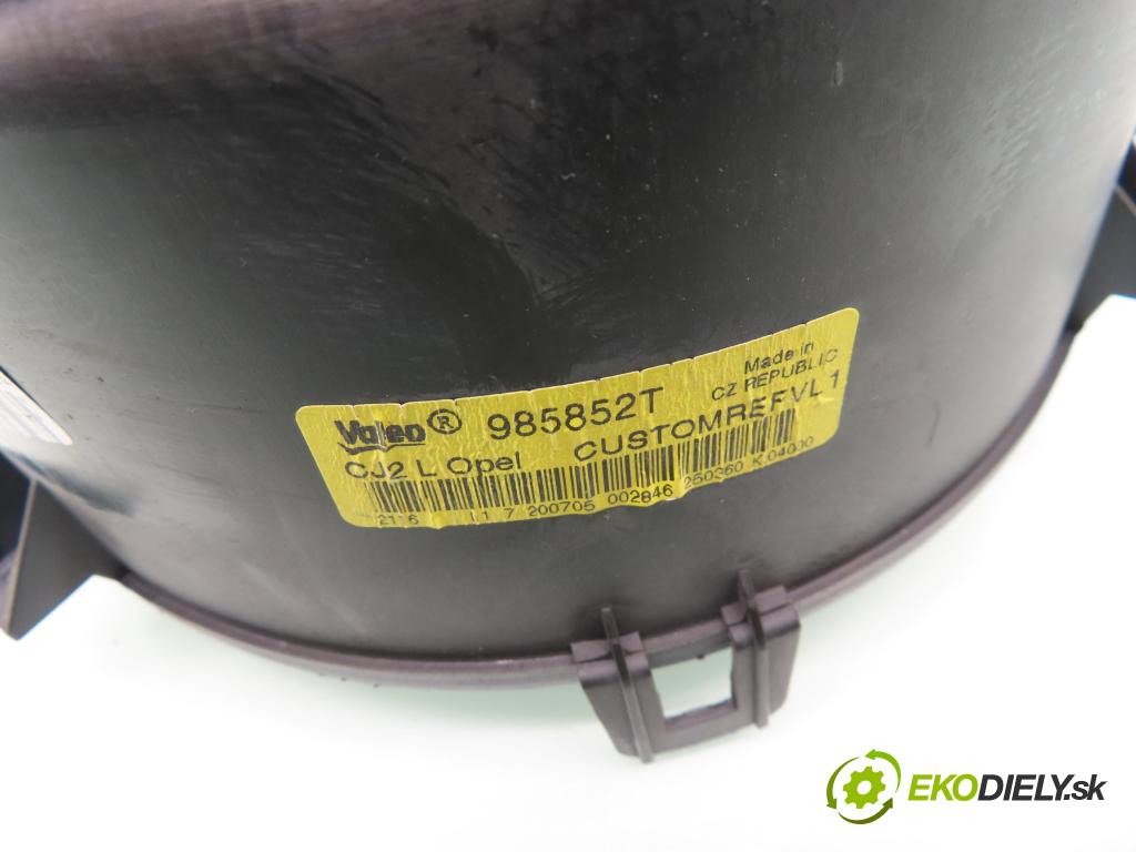 OPEL SIGNUM HB 2005 110,00 1.9 CDTI 150 1910,00 Ventilátor vetráku 985852T ; 73421312U ; 006956V