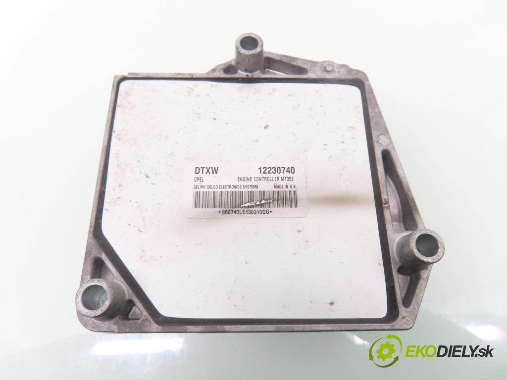 OPEL ASTRA H (A04) HB 2004 77,00 1.6 - Z 16 XEP 1598,00 Riadiaca jednotka Motor 12230740