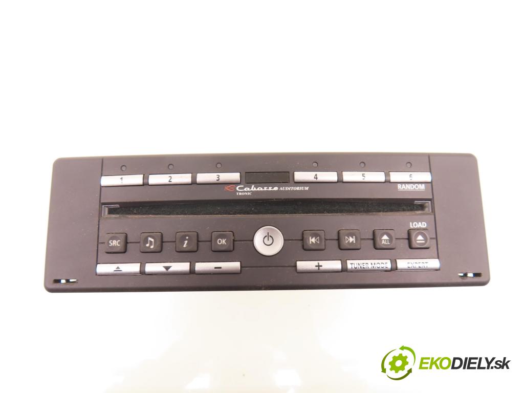 RENAULT ESPACE IV (JK0/1_) MINIVAN 2003 120,00 2.0 Turbo (JK0A, JK0B, JK0N) - F4R 796 1998,00 RADIO CD 8200089153