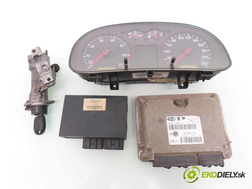 VW GOLF IV (1J1) HB 1998 55,00 1.4 16V 75 - AKQ 1390,00 spinačka / imobilizéra IMMO / Riadiaca jednotka 036906014AB ; 6160039411 ; 1C0962258J