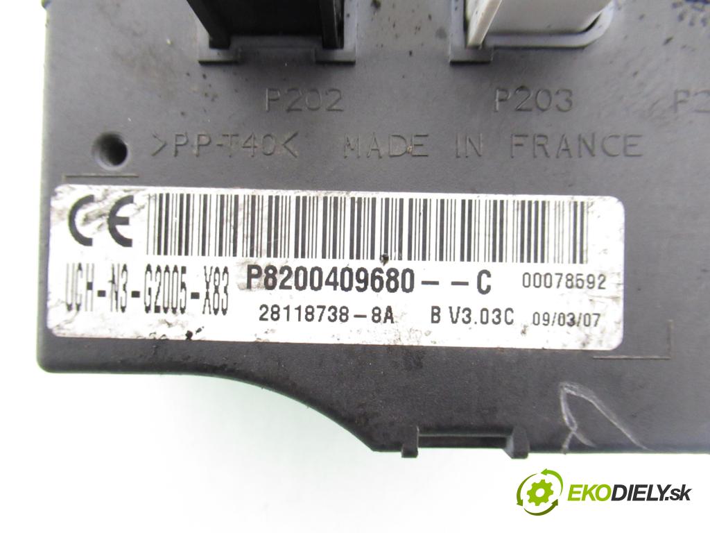 RENAULT TRAFIC II Skrzynia (FL) FURGON 2007 84,00 2.0 dCi 115 (FL01, FL0U) - M9R 692 1995,00 MODUL P8200409680 ; 281187388A