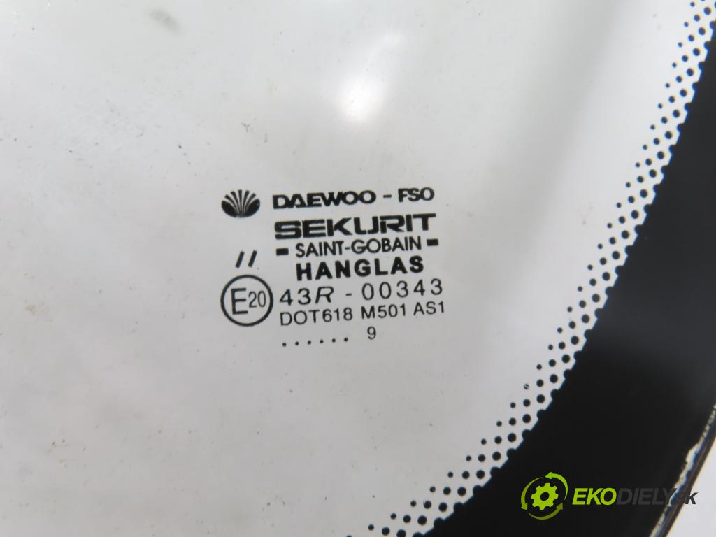 DAEWOO LANOS sedan (KLAT) SEDAN 2000 78,00 1.6 16V - A16DMS 1598,00 Okno čelná