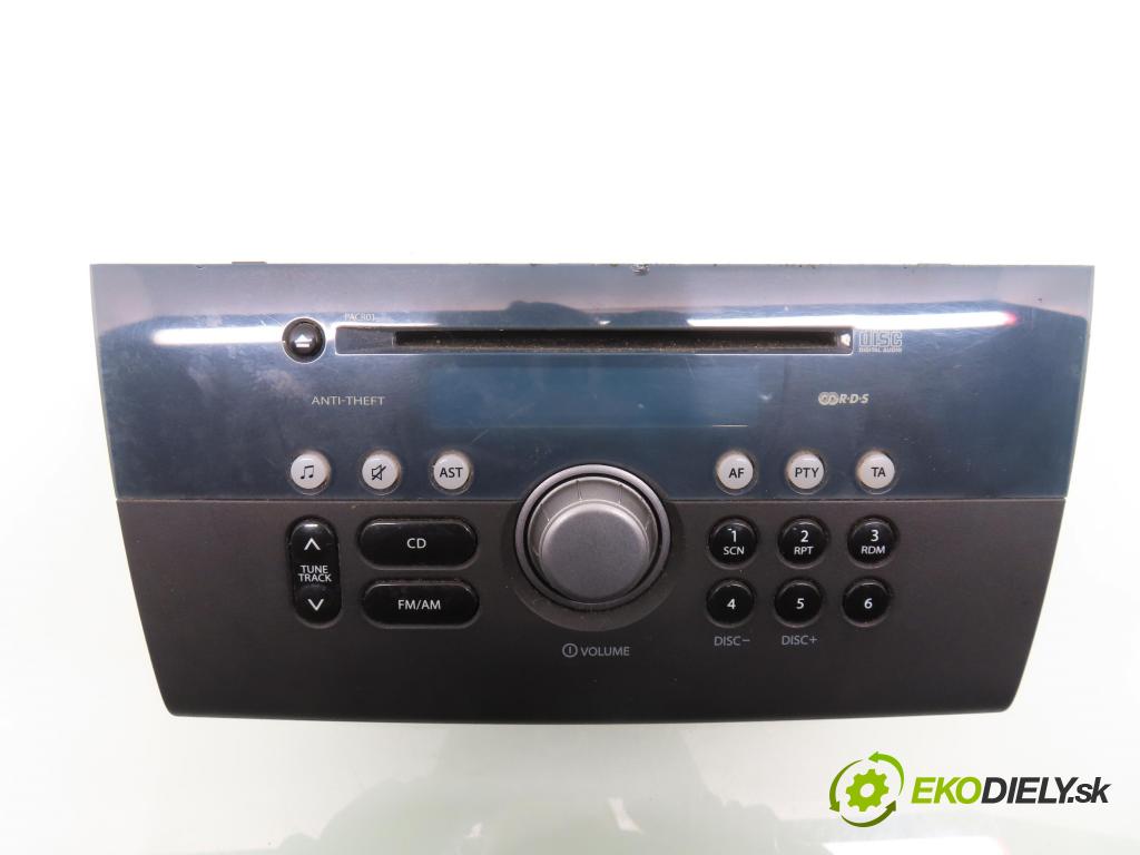 SUZUKI SWIFT III (MZ, EZ) HB 2006 75,00 1.5 (RS 415) - M15A 1490,00 RADIO CD 8380005270 ; 3910162J00BZH