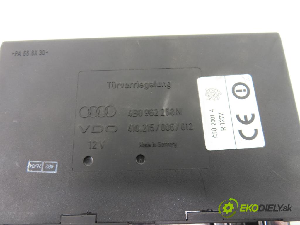 AUDI A6 Avant (4B5, C5) KOMBI 2004 120,00 2.5 TDI V6 163 - BDG 2496,00 MODUL komfortu 4B0962258N ; 410215006012