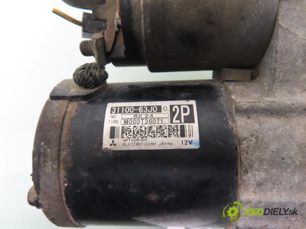 SUZUKI SWIFT III (MZ, EZ) HB 2006 75,00 1.5 (RS 415) - M15A 1490,00 startér 3110063J0 ; M000T36071 (Startér)