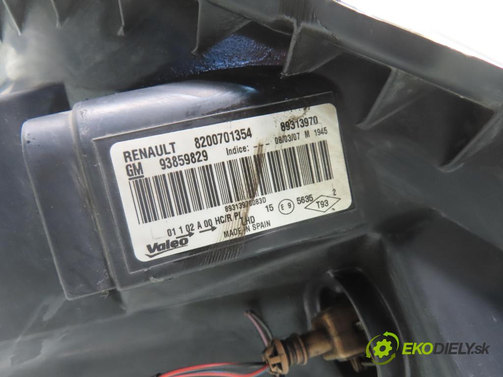 RENAULT TRAFIC II Skrzynia (FL) FURGON 2007 84,00 2.0 dCi 115 - M9R 780 1995,00 Svetlo LP 8200701354 ; 93859829