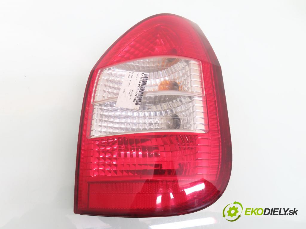 OPEL ZAFIRA A Nadwozie Wielkopojemne (MPV) (T98)  MINIVAN 2000 92,00 1.8 16V 125 - Z 18 XE 1796,00 Svetlo pravé zadné