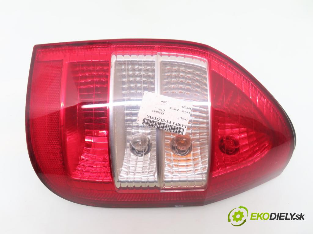 OPEL ZAFIRA A Nadwozie Wielkopojemne (MPV) (T98)  MINIVAN 2000 92,00 1.8 16V 125 - Z 18 XE 1796,00 Svetlo pravé zadné